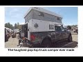 The toughest pop top truck camper ever made by overland explorer  overland expo 2018