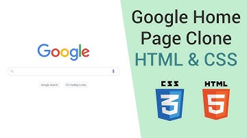 HTML & CSS Beginner Project Tutorial - Google Homepage Clone Using Flexbox