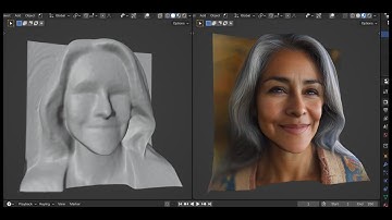 Convert 2D videos to 3D videos in Blender using zForm