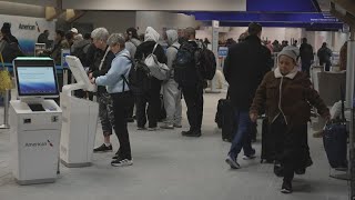 Airlines work to get flight schedules back on track after the major winter storm this weekend