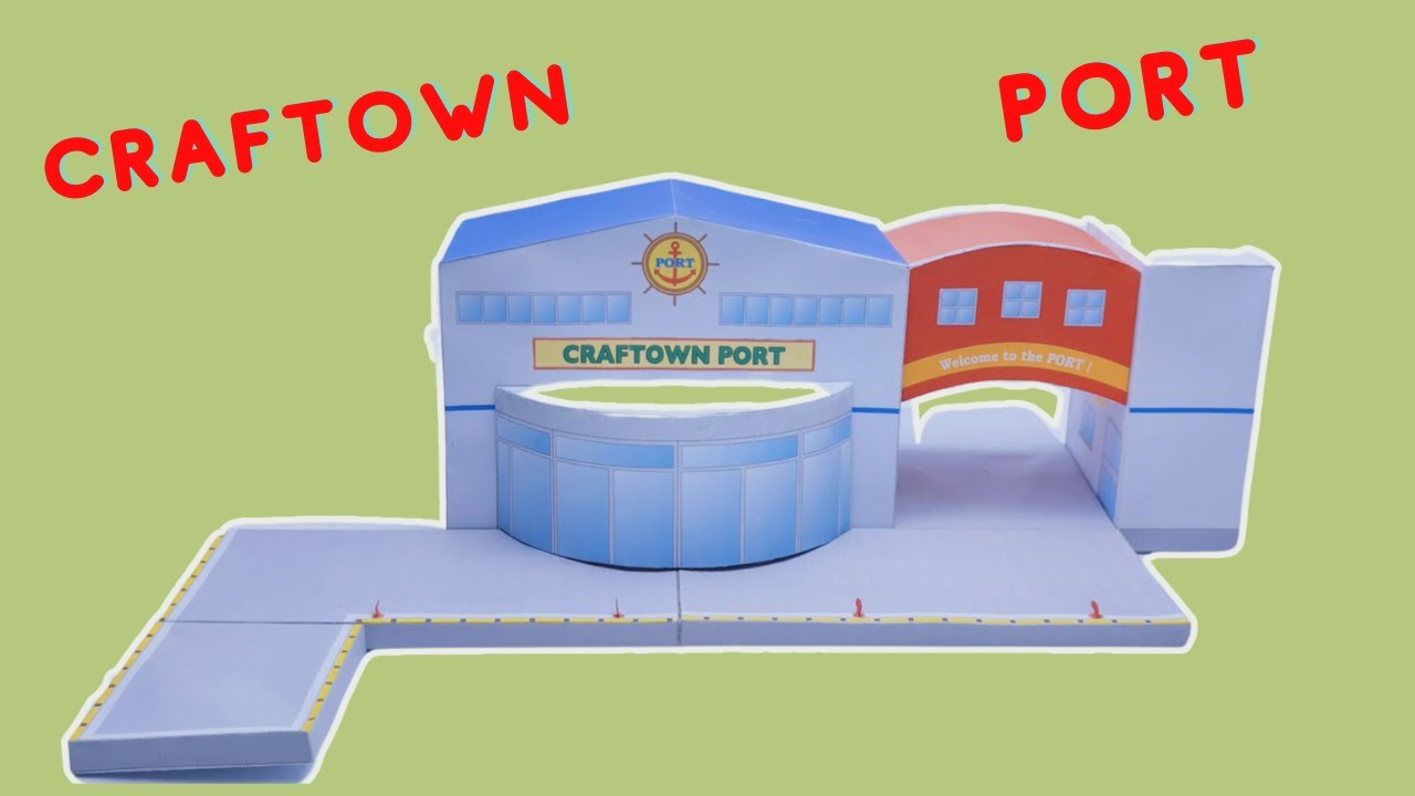 Papercraft Fun: Discover Craftown Port! | Papercraft World