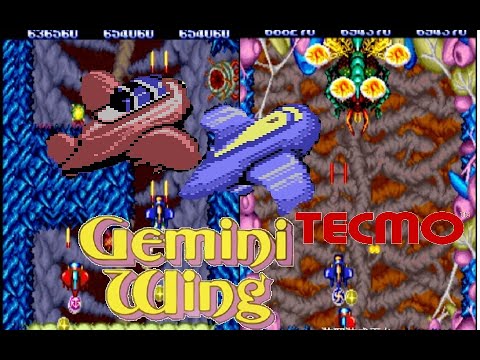 Gemini Wing [60fps] -2Players 1 Credit No Death ALL - YouTube