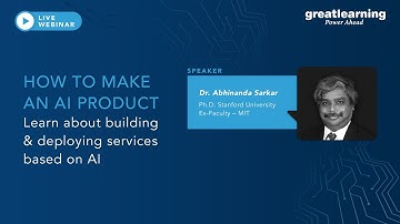 How to make an AI Product | How to deploy AI based Services | Great Learning