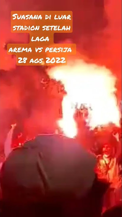 Apapun hasilnya Aremania X Jakmania Saudara Selamanya 👆🧡 | Arema FC VS Persija |0-1|