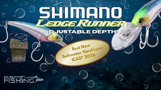 Award Winner! Shimano Ledge Runner Adjustable Depth Trolling Lure at ICAST 2026