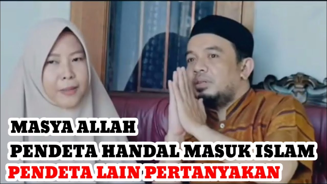 Pendeta Rende DI DATANGI PENDETA LAIN USAI PENDETA HANDAL INI MASUK ISLAM - YouTube