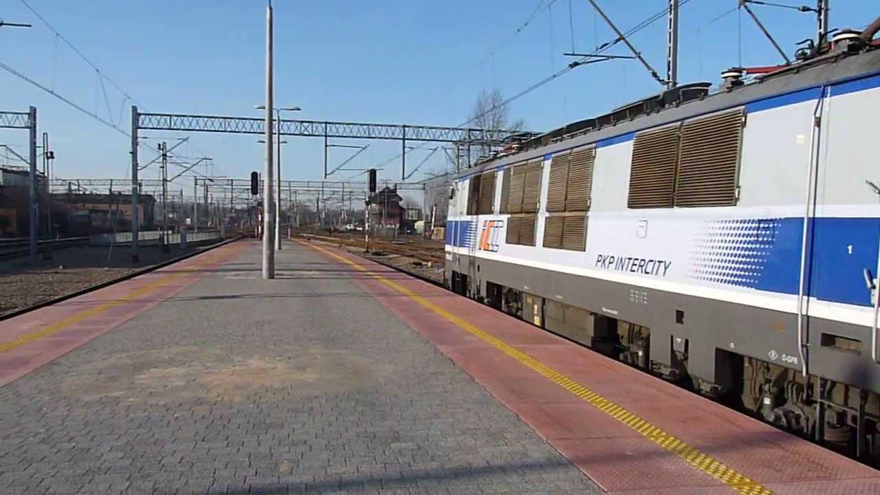 EP09-027 [PKP Intercity] z EC "PRAHA" odjeżdża z Katowic [HD]