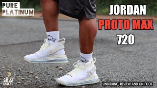 nike jordan proto max 720 pure platinum