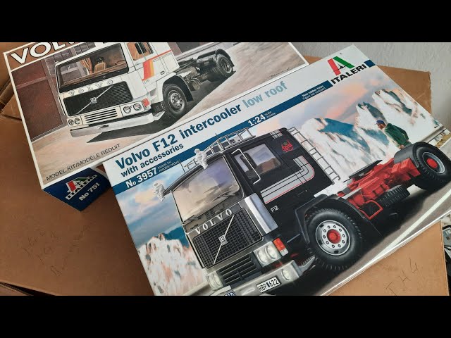 Maquette ITALERI VOLVO F12 Intercooler 4x2 - 1/24 - Camion à Assembler Et Peindre