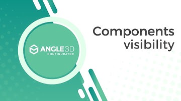 Components Visibility customization option - Angle 3D Tutorials