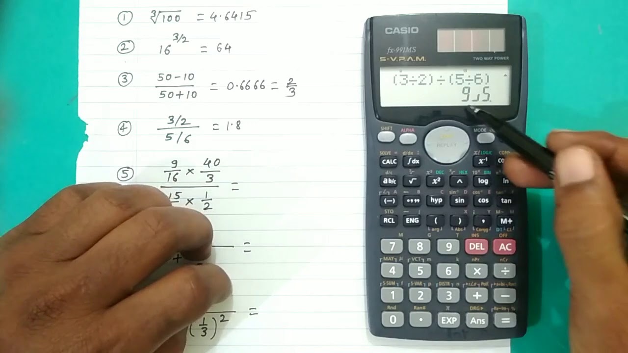 How to use scientific calculator part- I - YouTube