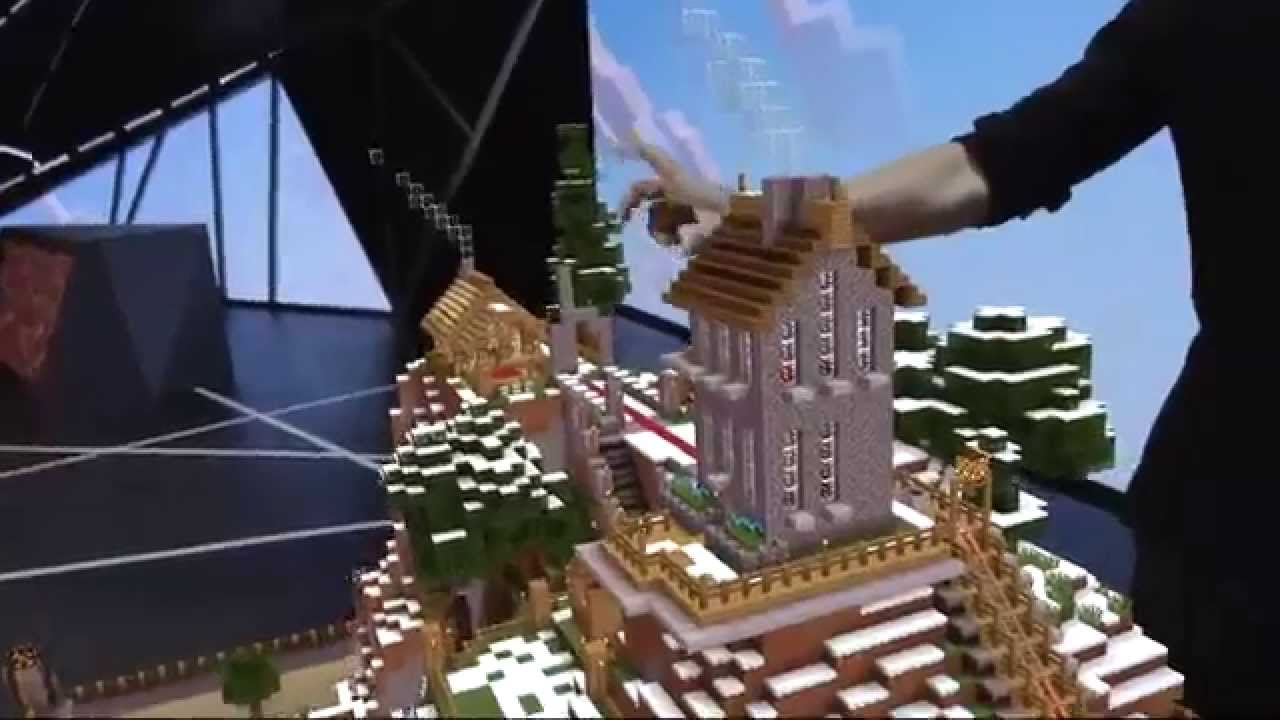 Minecraft Microsoft E3 (Virtual Reality) - YouTube