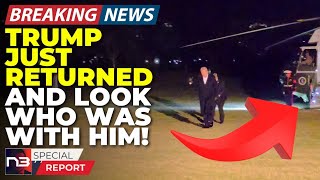 ⁣🚨BREAKING: EXCLUSIVE: Trump Returns With Musk After Mar-a-Lago Strategy Session—BIG Moves Coming!🚨