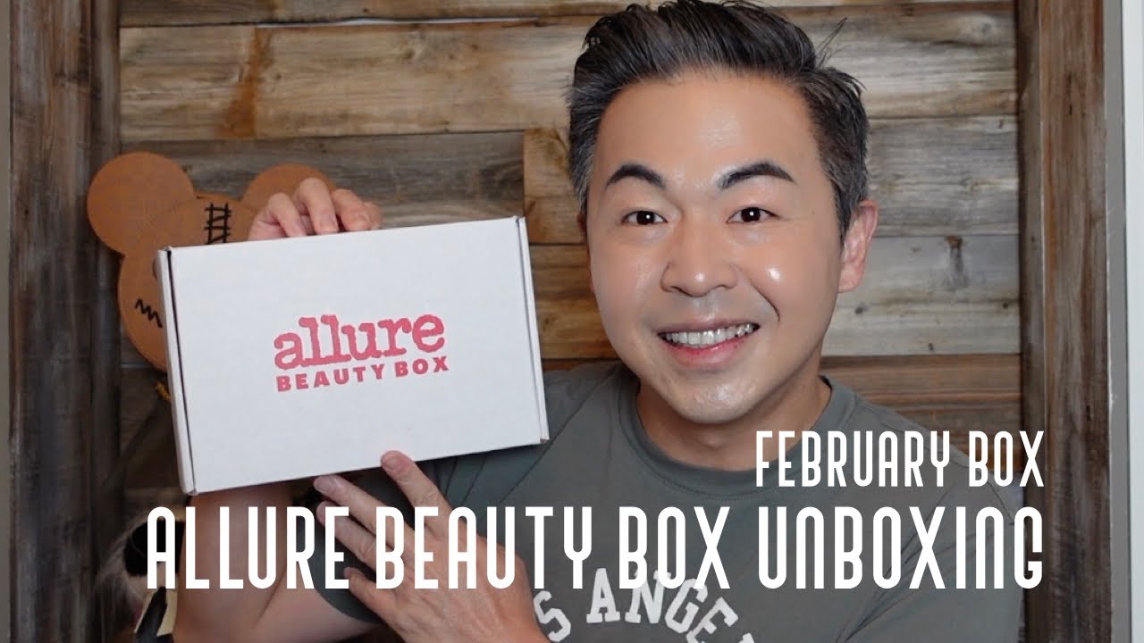 Allure Beauty Box February Box Unboxing and Review YouTube