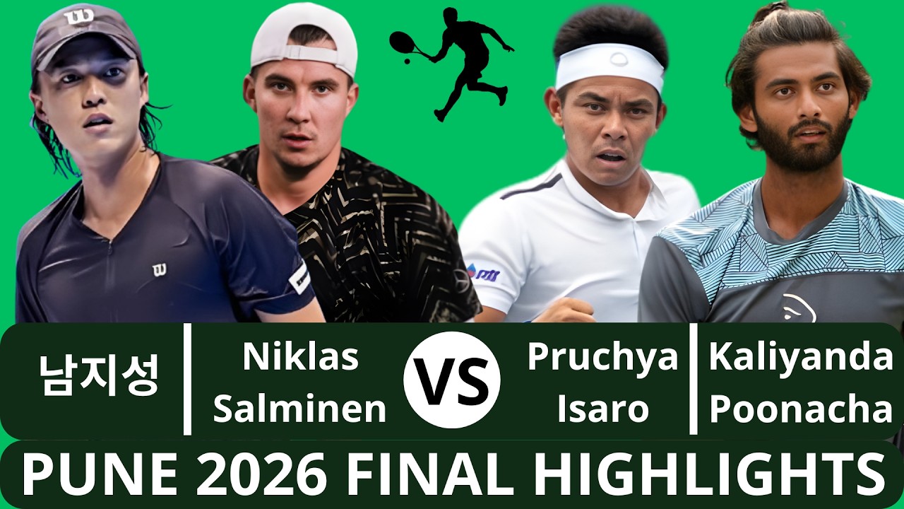 Ji Sung Nam 남지성 & Patrik Niklas Salminen vs Pruchya Isaro & Niki Kaliyanda Poonacha Pune 2026 Final