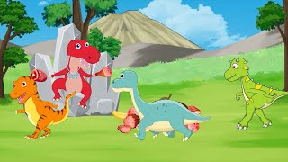 Dinosaur With Mystical Necklace | Happy Dinosaur Animation in the Forest