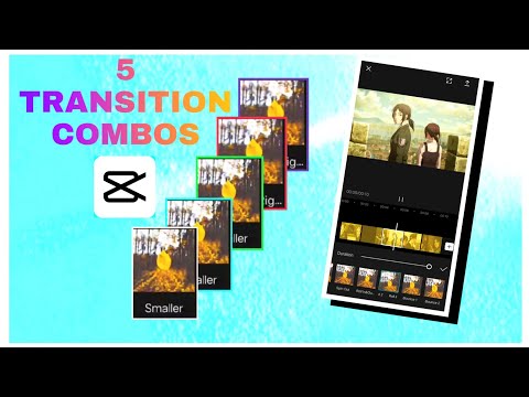 5 Transition combos Part 6 | Capcut tutorial