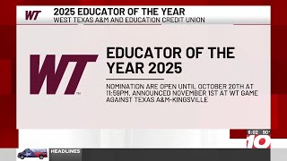 WT Education Credit Union accepting nominations to recognize top area educators