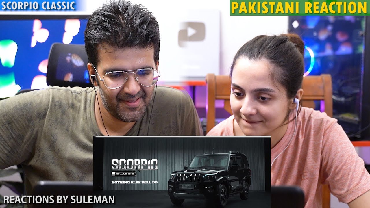 Pakistani Couple Reacts To Introducing The New Mahindra Scorpio Classic