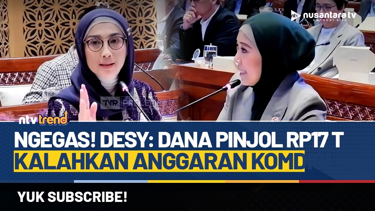 Desy Ratnasari Bandingkan Dana Pinjol Rp17,28 Triliun dengan Anggaran Komdigi | NTV TREND