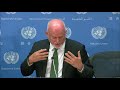 Peter Thomson (President of the General Assembly) on the SDGs - Press Conference (8 September 2017)