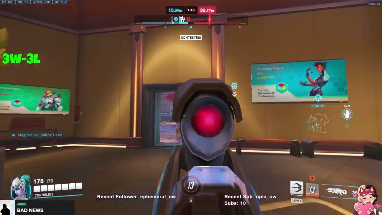 POTG! MEADXR WIDOWMAKER GAMEPLAY | NEW QUEENS STREET | PRO SUPPORT OVERWATCH 2 SEASON 8 TOP 500