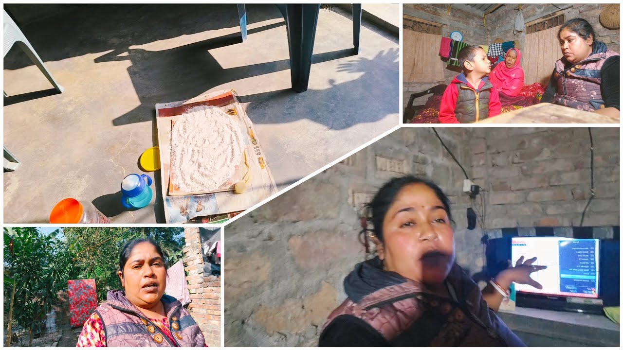 Gaon ki ek seedhi si shaam | TV theek karwane ka din😊