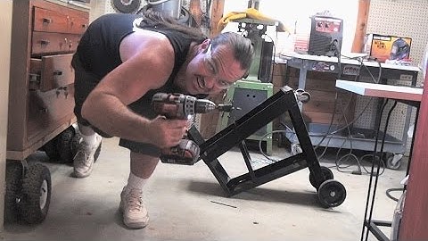 Customize The Welding Cart Part 2 of 5* The Build up *Add New Handle