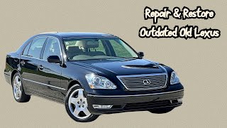 Spend $10000 To Repair & Refurbish And Restore An Outdated Old Lexus In 2 Months