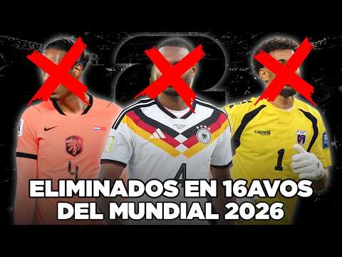 The 16 ELIMINATED in the 2026 WORLD CUP Round of 32