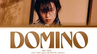 Kai 카이 Domino Color Coded Lyrics Traduçãolegendado