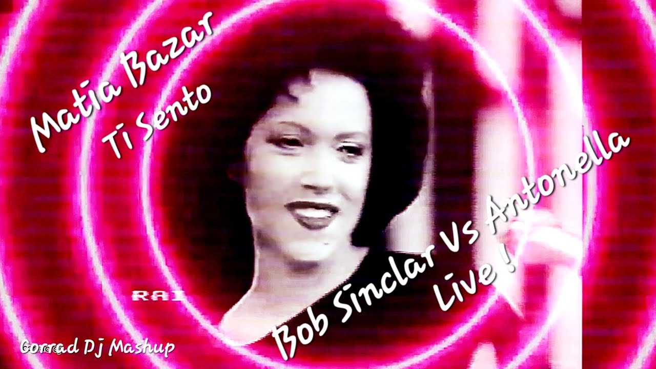 Matia Bazar - Ti Sento Bob Sinclar vs Antonella Ruggiero Only Voice Live ! Tv Show 1985 vs 2023