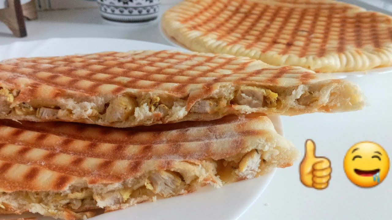 كوفر مالحين صنع منزلي تحدي للمحل وافل 🤔(Wafle) Gaufres salées