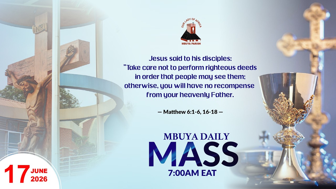 WEDNESDAY OF THE ELEVENTH WEEK IN ORDINARY TIME || Daily TV Mass, 17th June, 2026