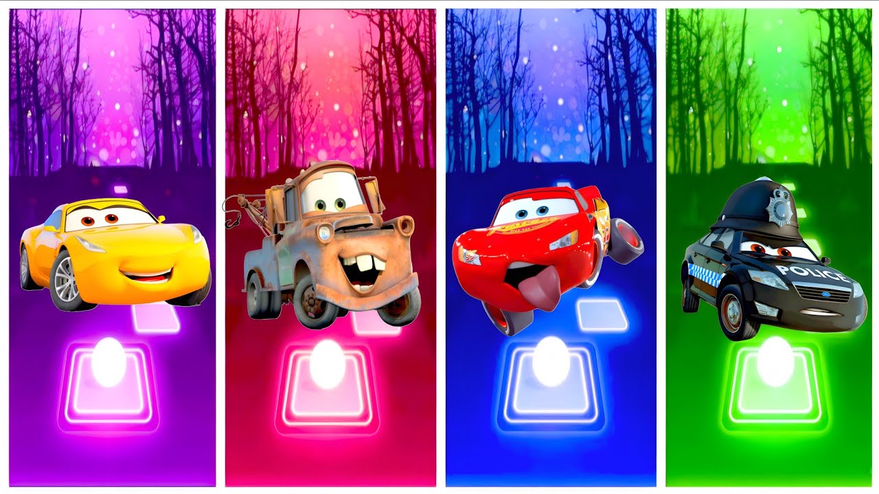 Злой МакКуин превратился в монстра 😱 | TILES HOP EDM RUSH