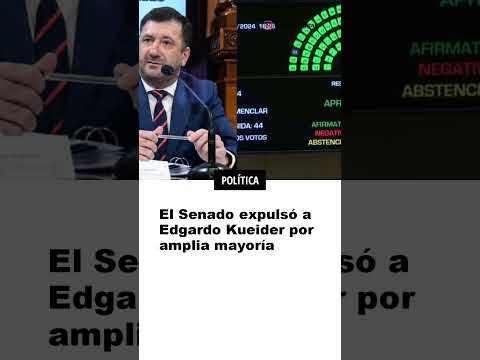 El #Senado expulsó