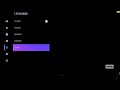 HISENSE TV How To Change Voice Guide Language 