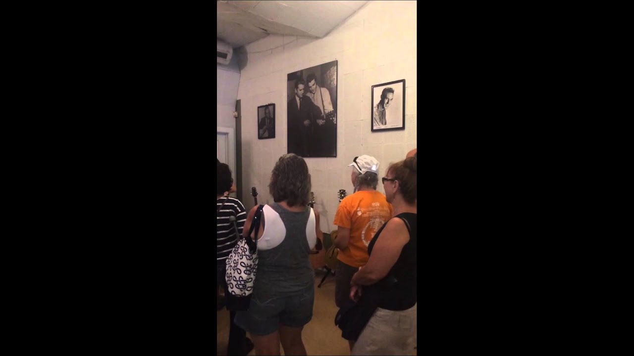 Sun records studio during Elvis week 2015 rockabilly sisters