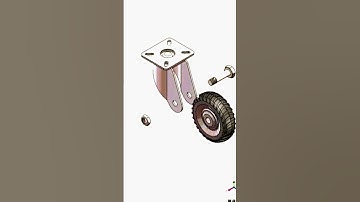 Solidworks 3D animated assembly design of Trolley Vehicles #animation #3d #solidworks