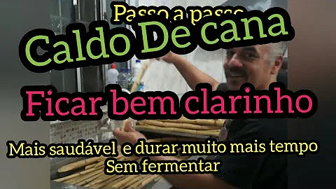 Quanto tempo posso guardar caldo de cana na geladeira?
