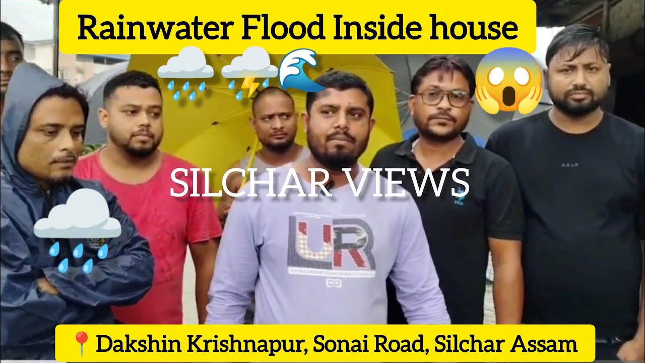 Dakshin Krishnapur Roadside Rain Water Entering Inside house Drainage 