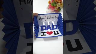DIY Father's Day Pop Up Card 💙 | Easy Handmade Card for Dad