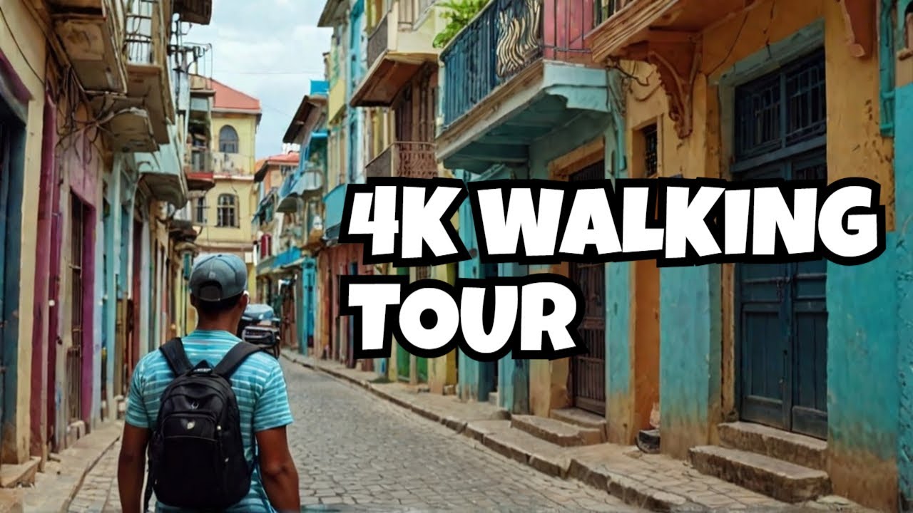 Exploring Mombasa Old Town in Kenya | Walking Tour | 4K UHD