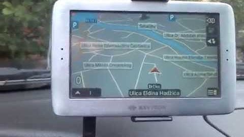 Navigon 8100 iGO NextGen video3