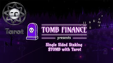 TOMB TUTORIAL - Single Sided Staking $TOMB on Tarot