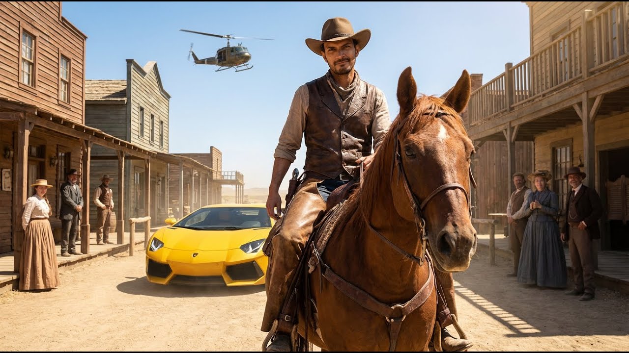 CowBoy කාලෙට ලැම්බොගිනි අවොත් | Red Dead Moded