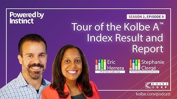 Tour of the Kolbe A™ Index Result and Report