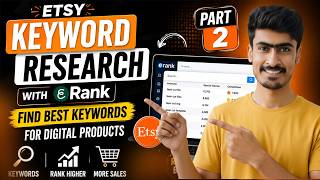 Etsy Keyword Research Masterclass | Find Best Keywords for Digital Products (eRank Tutorial)