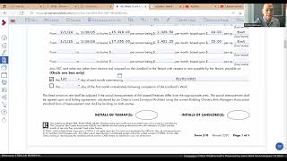 Preparing a Commercial Lease