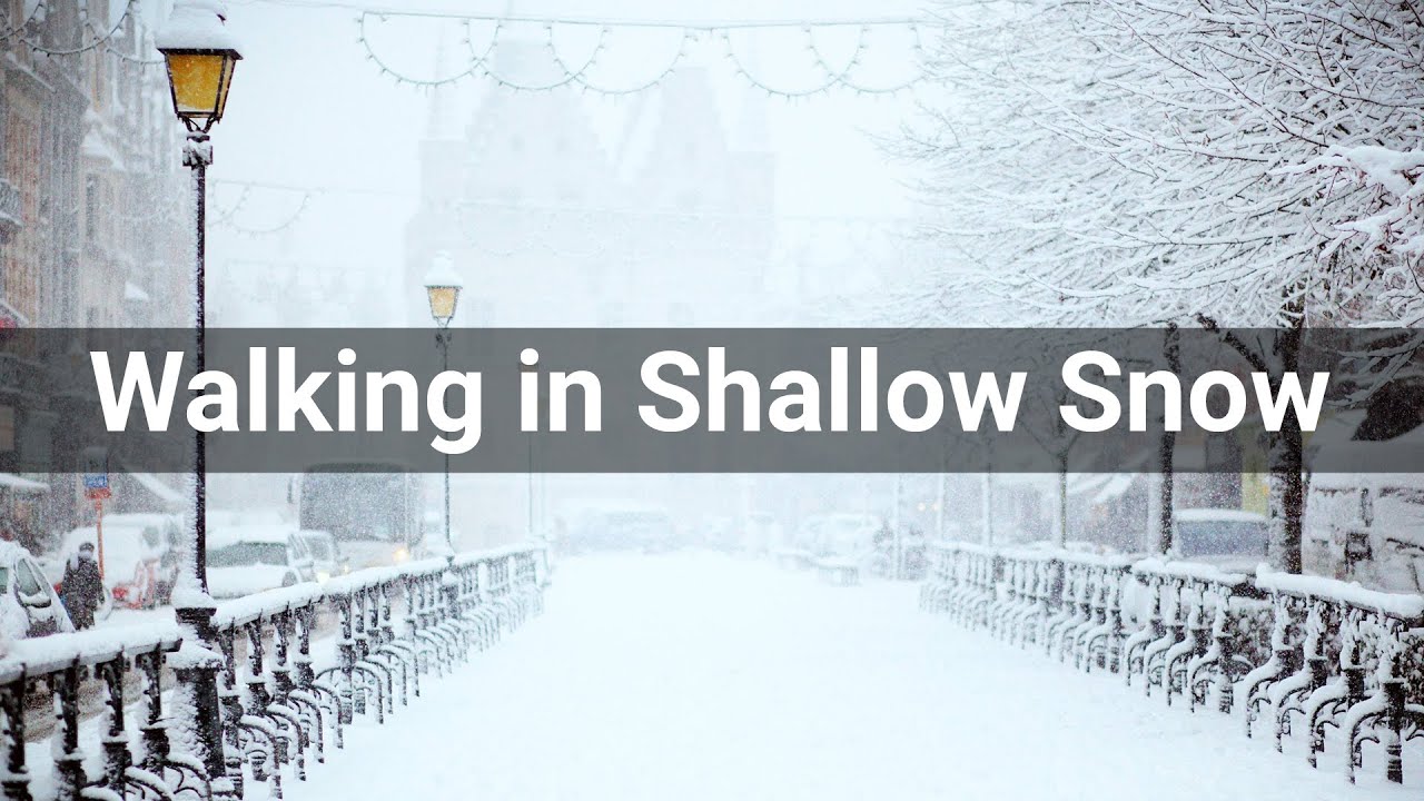 Walking in Shallow Snow • Foley • Sounds Effects (No Copyright Sounds ...